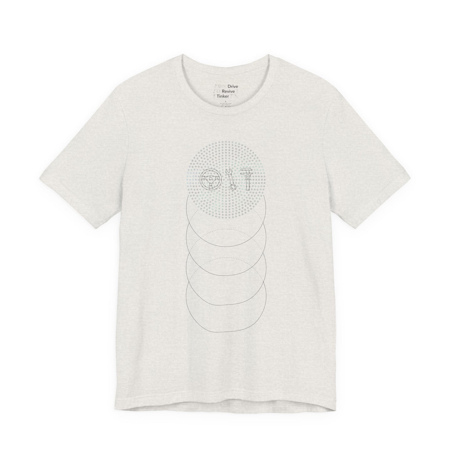 Cascading Ellipses t-shirt