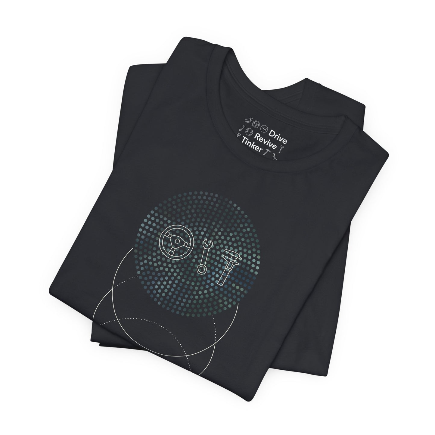 Cascading Ellipses t-shirt