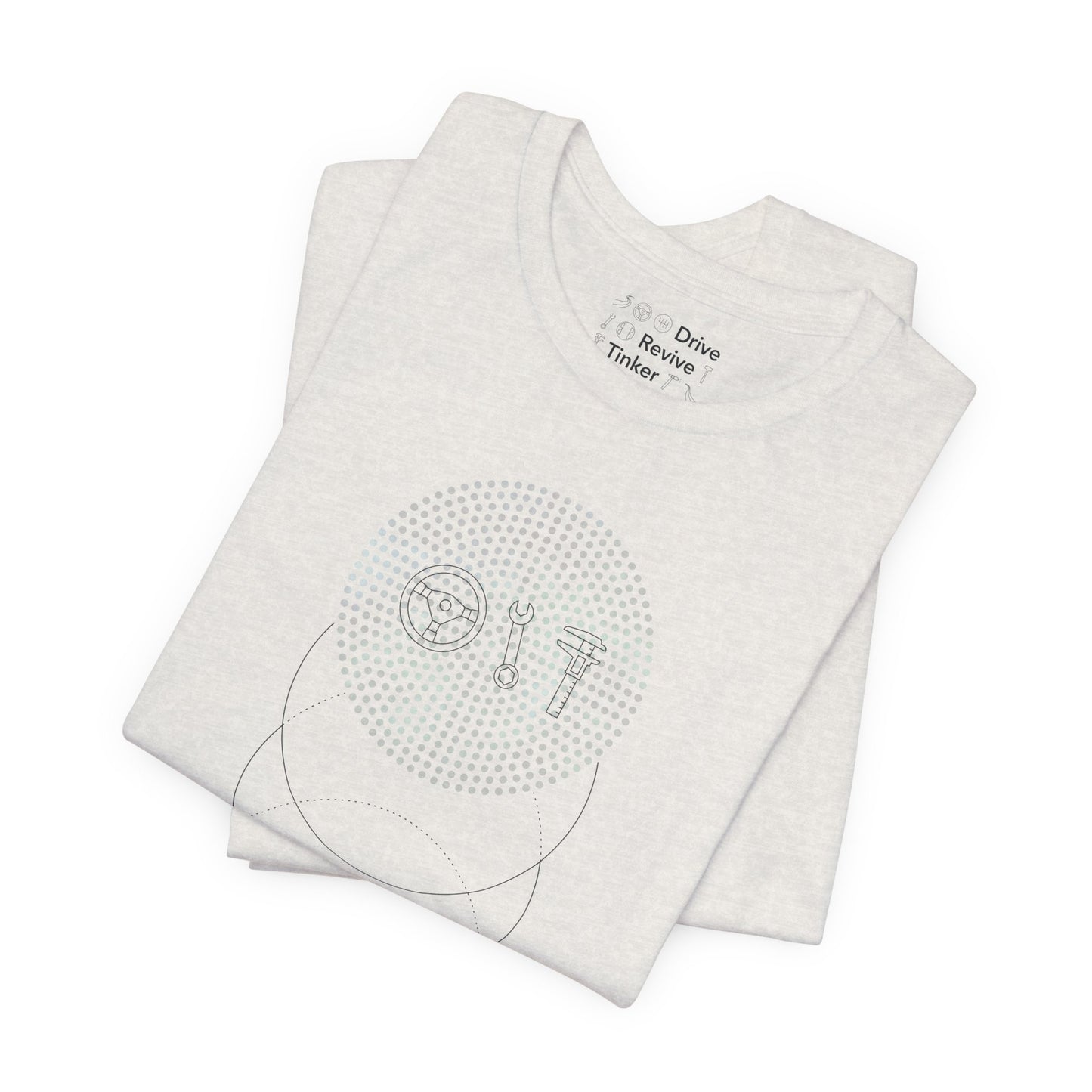 Cascading Ellipses t-shirt