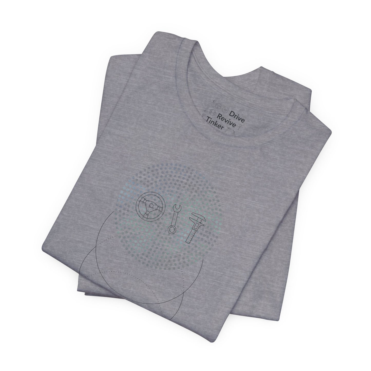 Cascading Ellipses t-shirt
