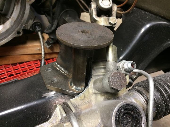 Volvo 240 + T5 Swap Engine Mount Brackets Design