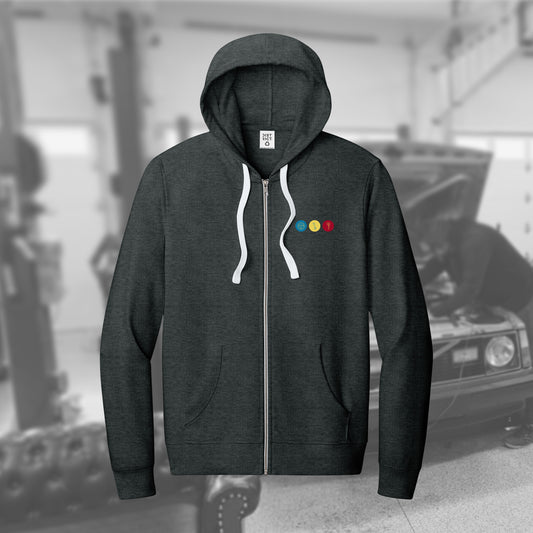 242 US Homologation Facade full-zip hoodie