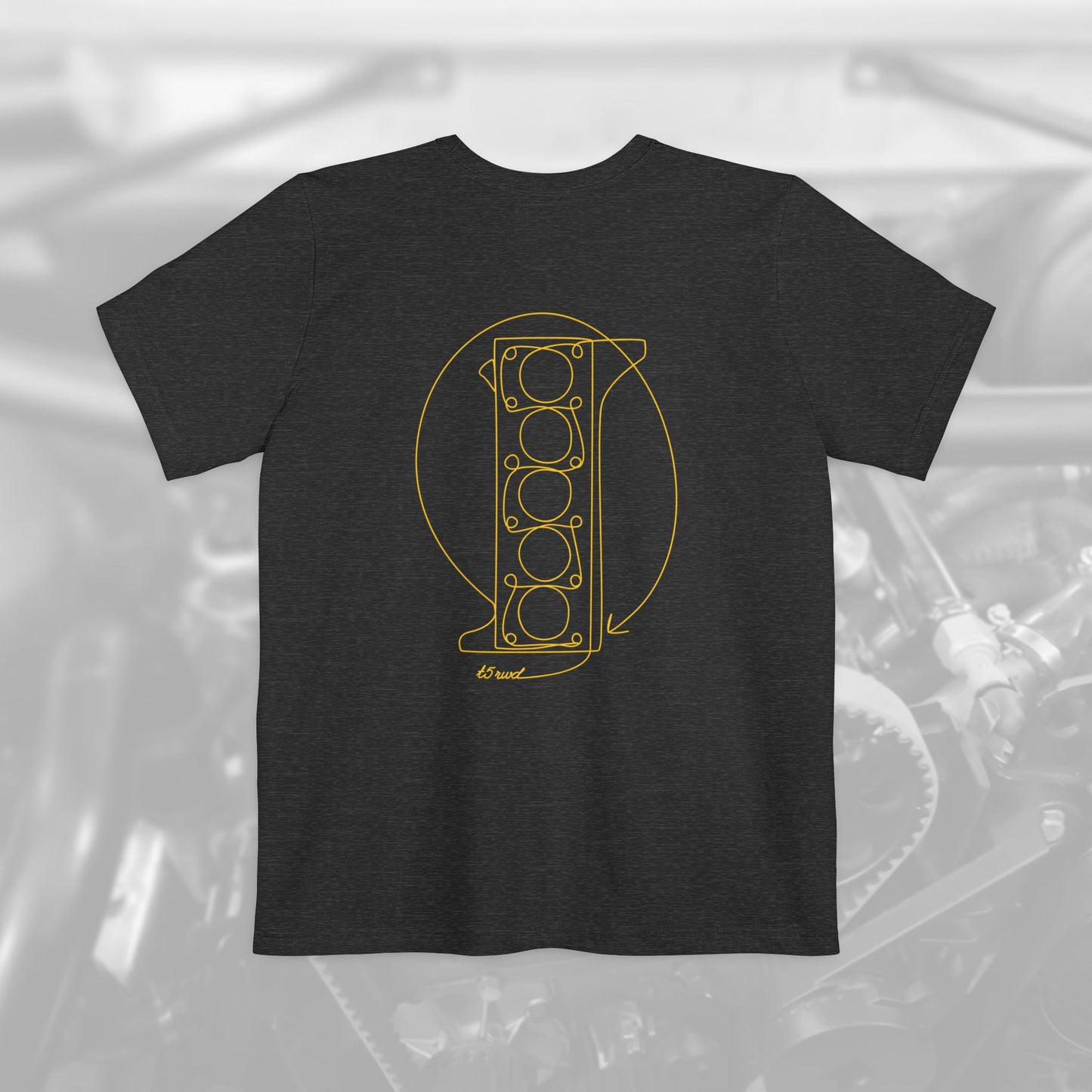 T5 RWD + Drive, Revive, Tinker pocket t-shirt