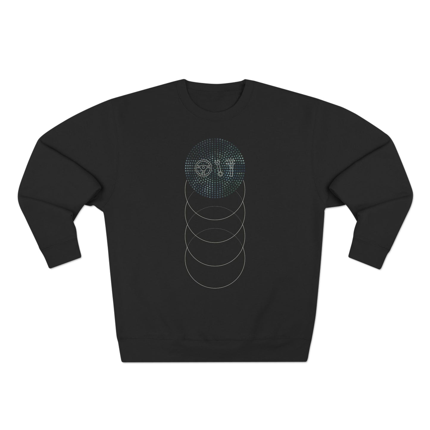 Cascading Ellipses sweatshirt