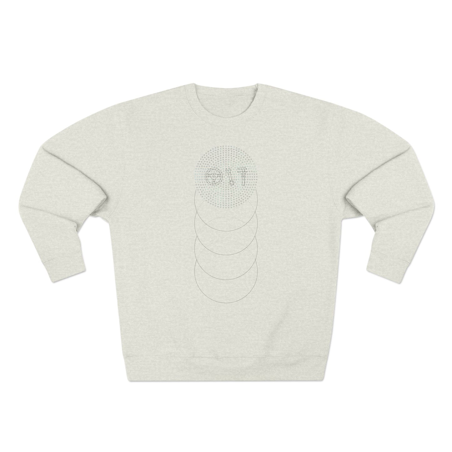 Cascading Ellipses sweatshirt