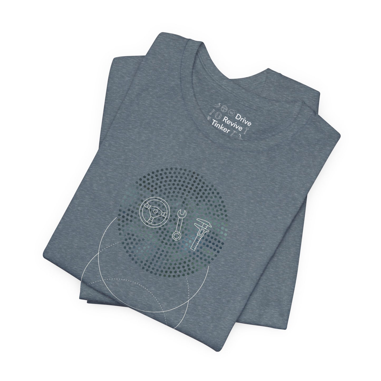 Cascading Ellipses t-shirt
