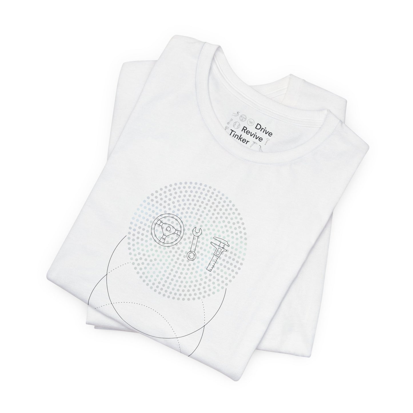 Cascading Ellipses t-shirt