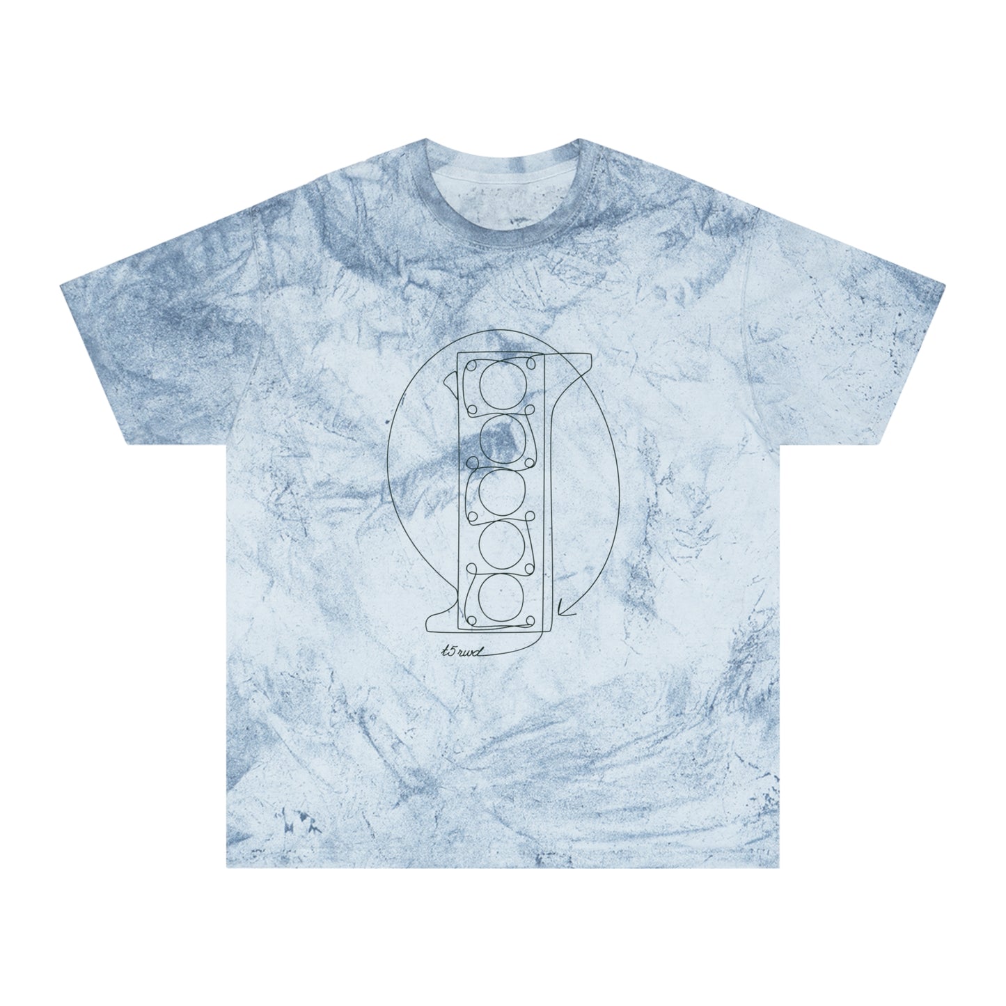 T5 RWD color blast t-shirt