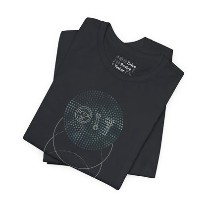 Cascading Ellipses t-shirt