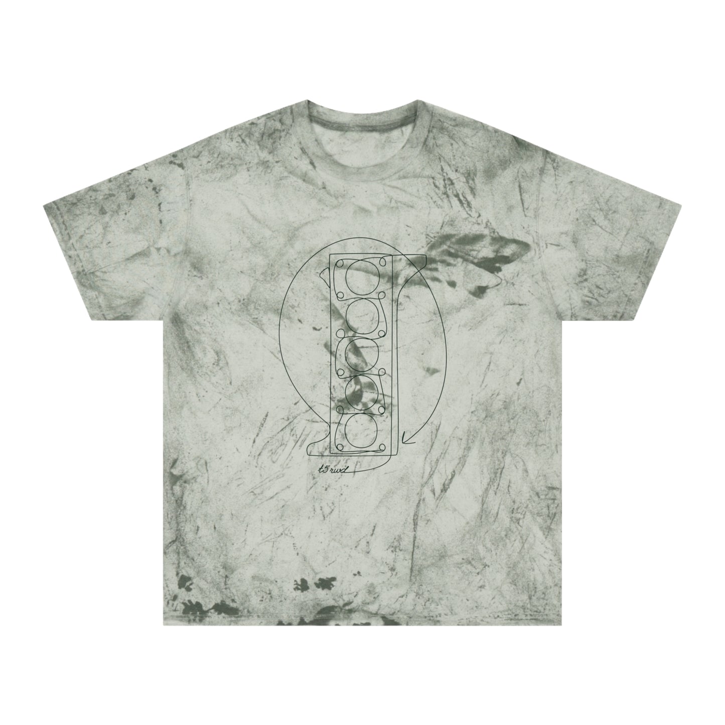 T5 RWD color blast t-shirt