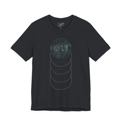 Cascading Ellipses t-shirt