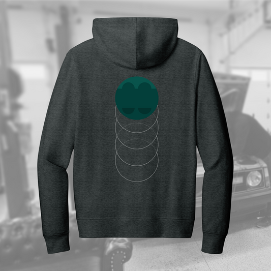 Piston Motion full-zip hoodie