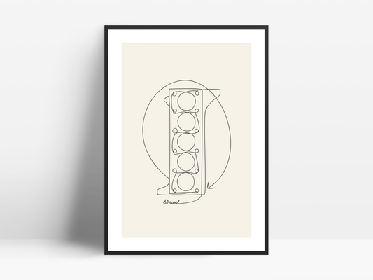 T5 RWD poster - Off White