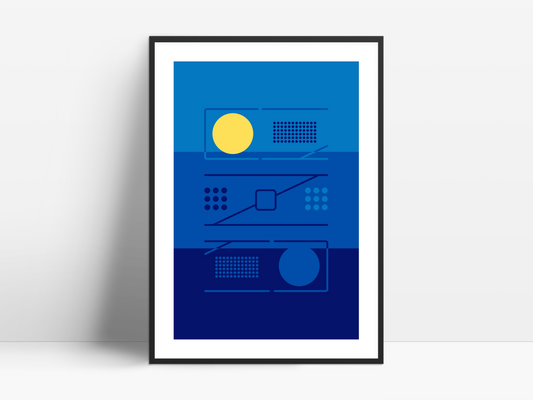 242GT Facade poster - R Sport Blue