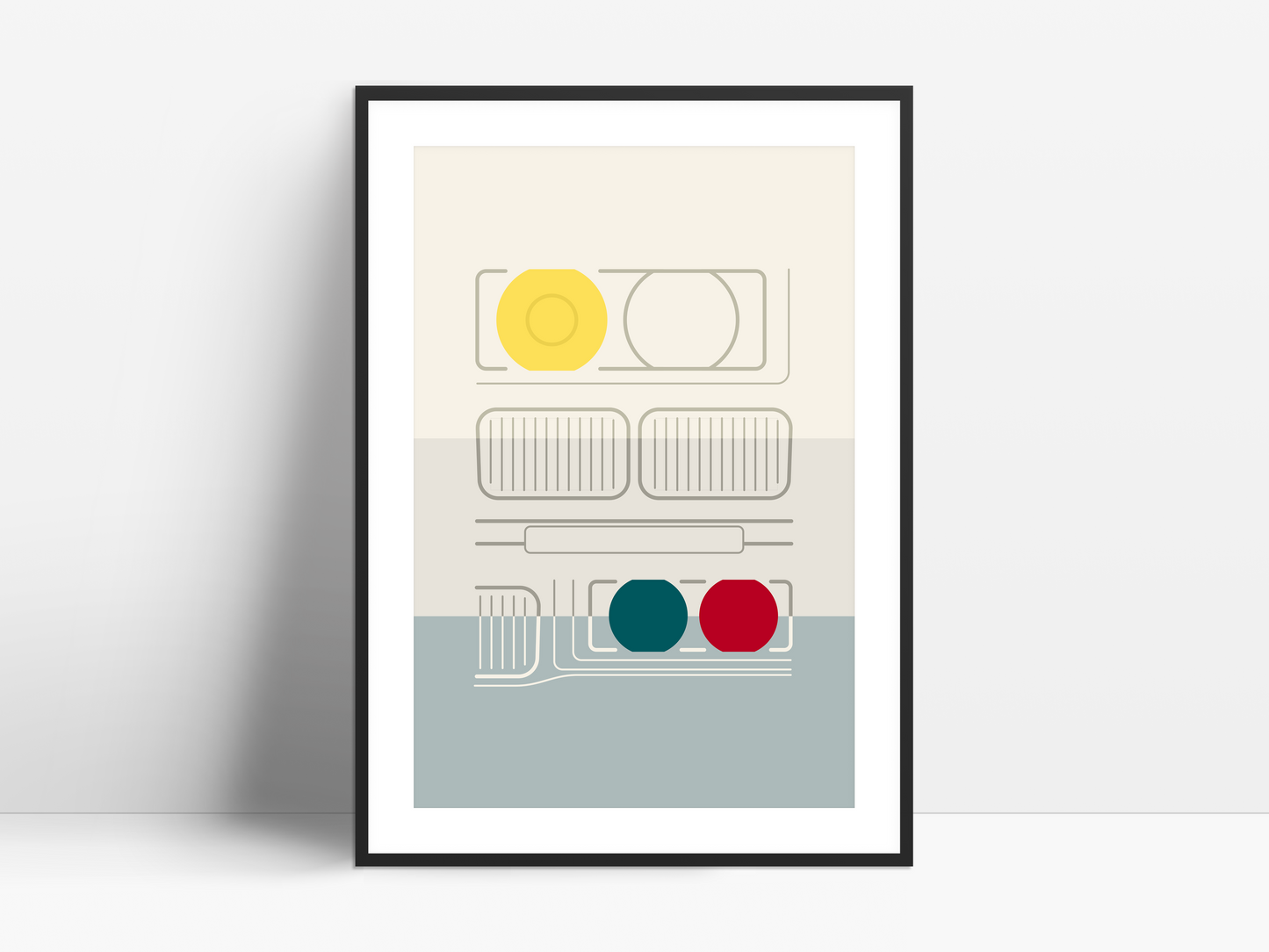 E36 Facade poster - Daylight