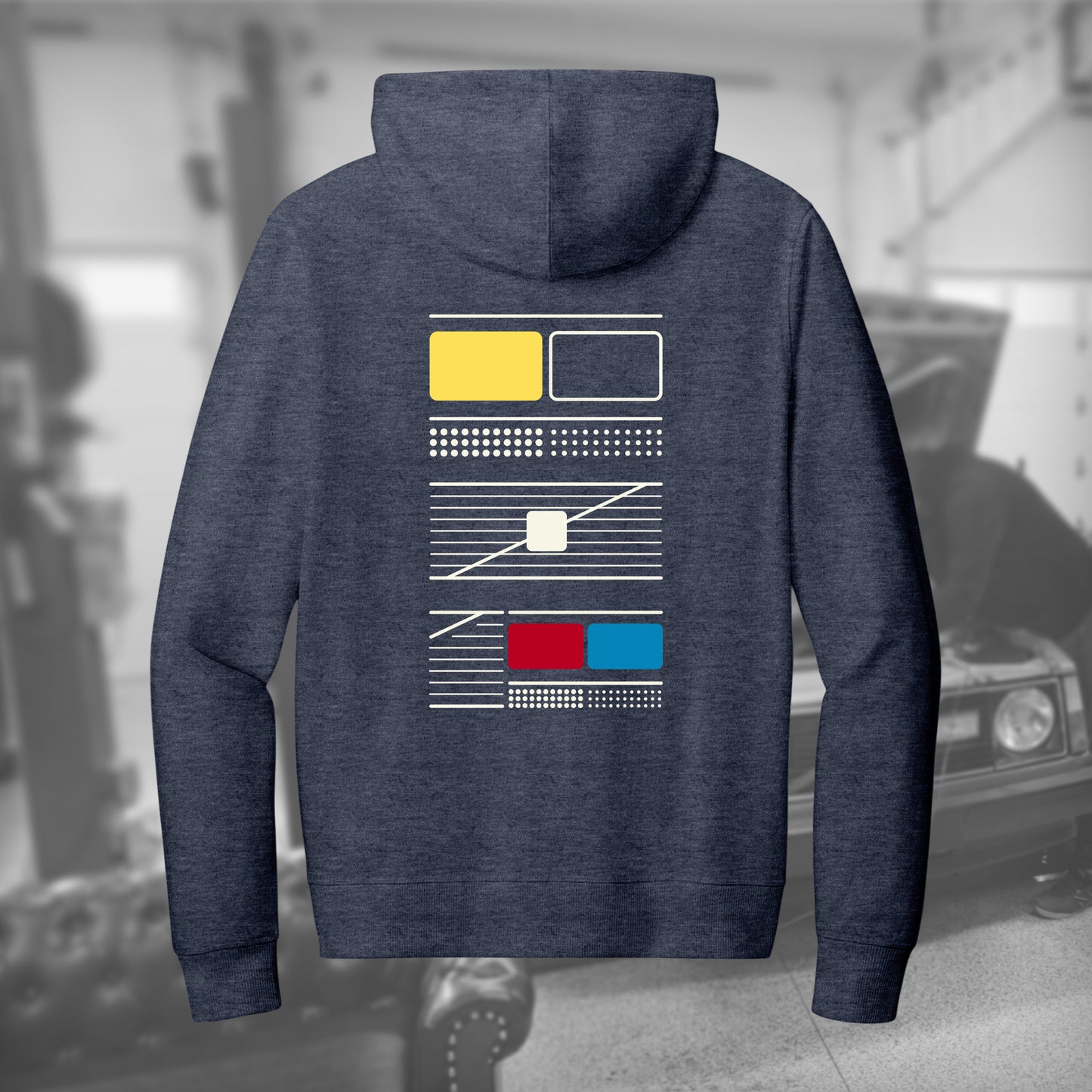 242 US Homologation Facade full-zip hoodie