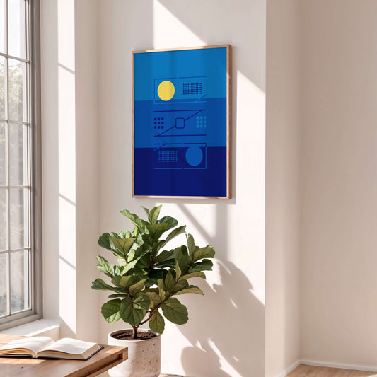 242GT Facade poster - R Sport Blue