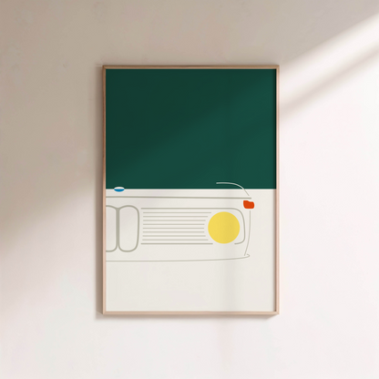2002 Front End print - Green