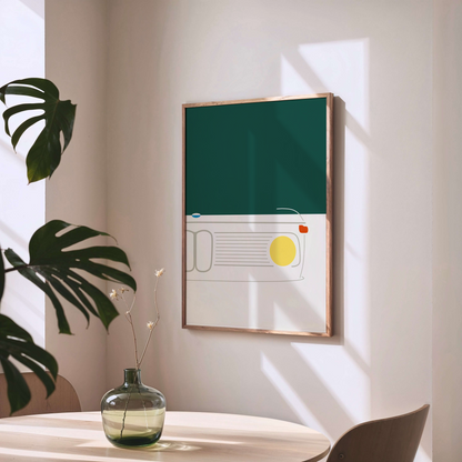 2002 Front End print - Green