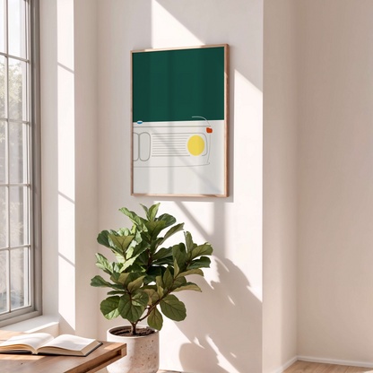 2002 Front End print - Green