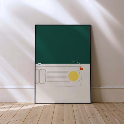 2002 Front End print - Green