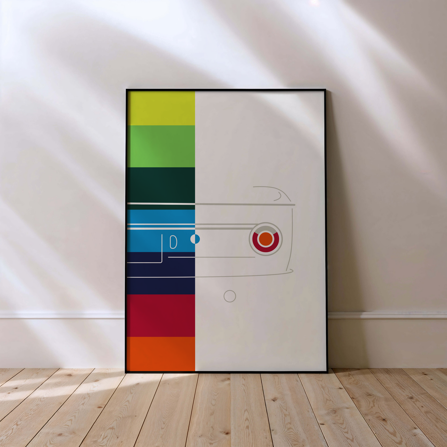 2002 Roundie Rear print - Spectrum