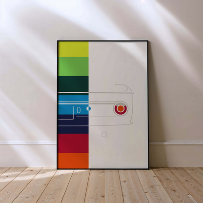 2002 Roundie Rear print - Spectrum