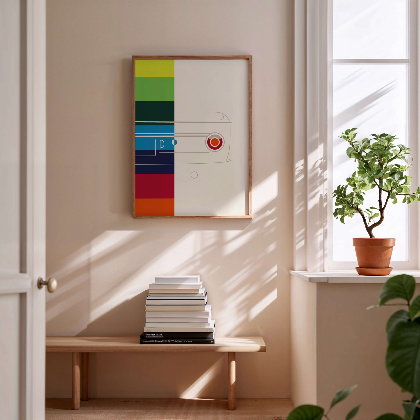 2002 Roundie Rear print - Spectrum