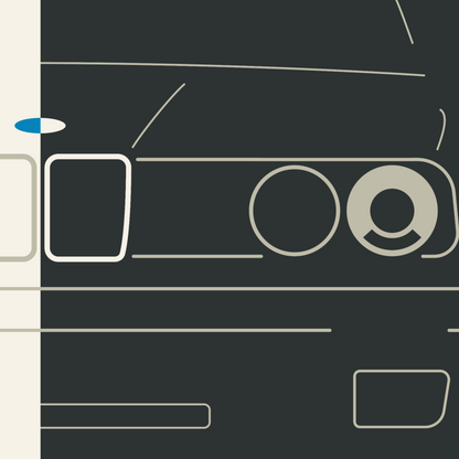 E30 Front & Rear print - Neutral