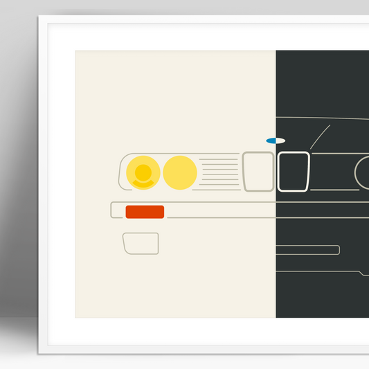 E30 Front & Rear print - Neutral