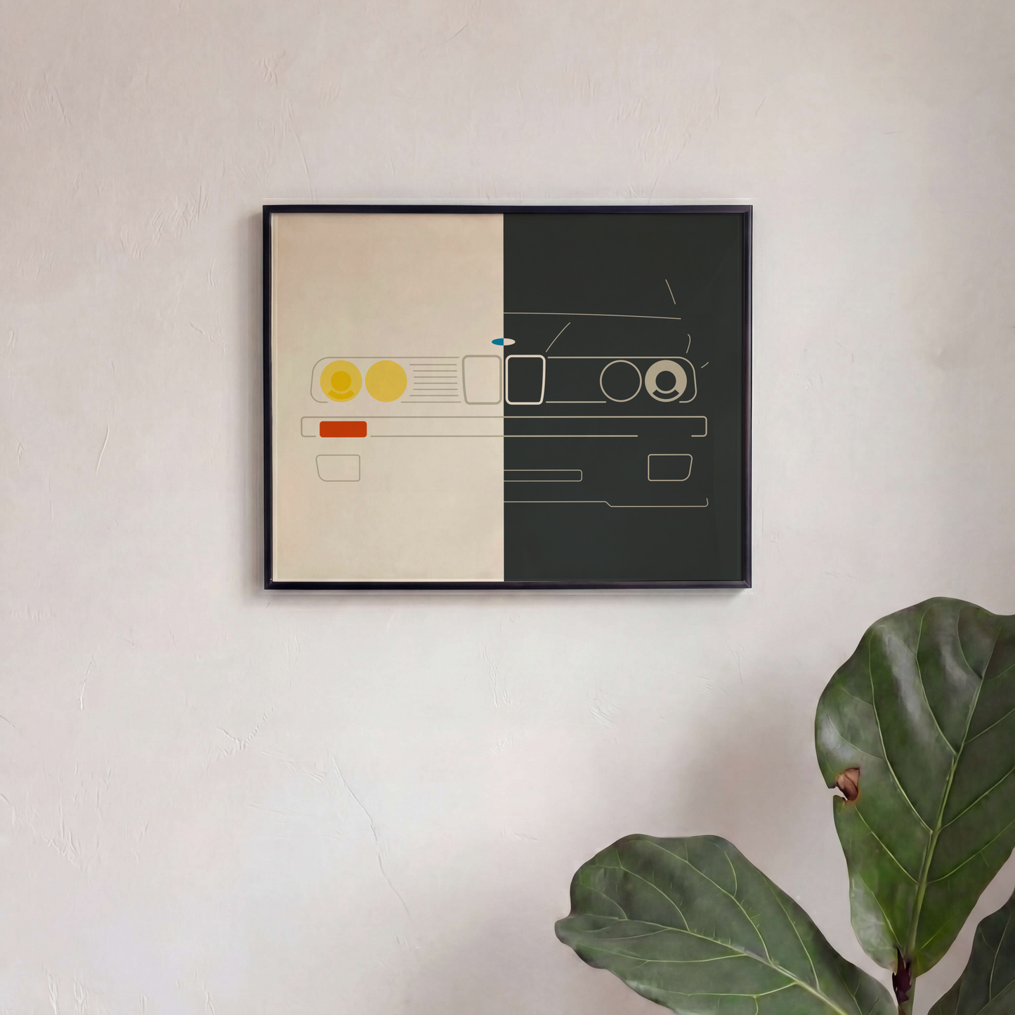 E30 Front & Rear print - Neutral