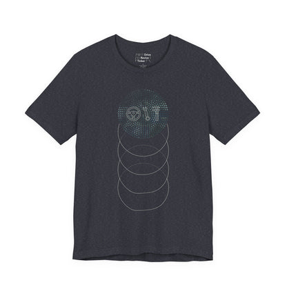 Cascading Ellipses t-shirt