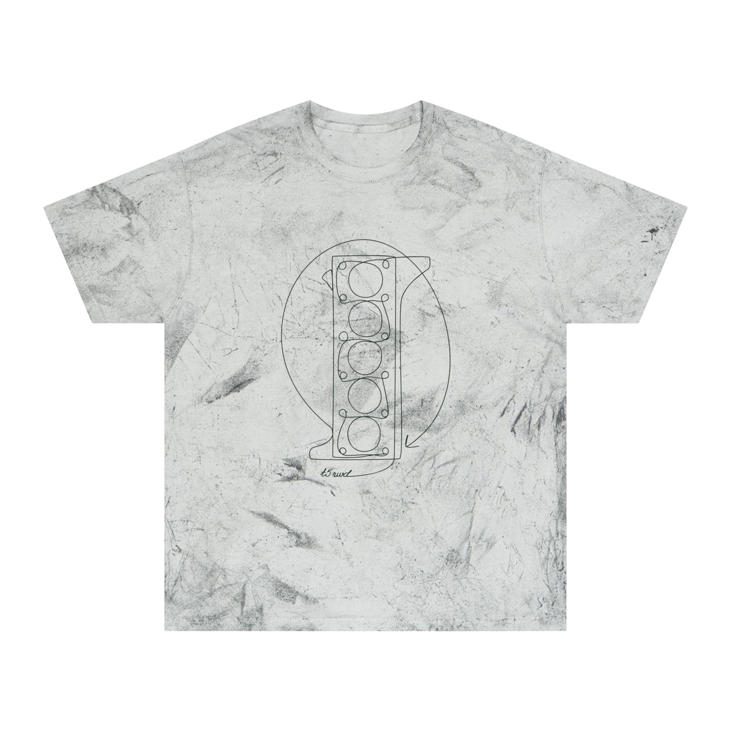 T5 RWD color blast t-shirt