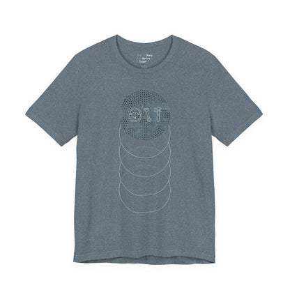Cascading Ellipses t-shirt